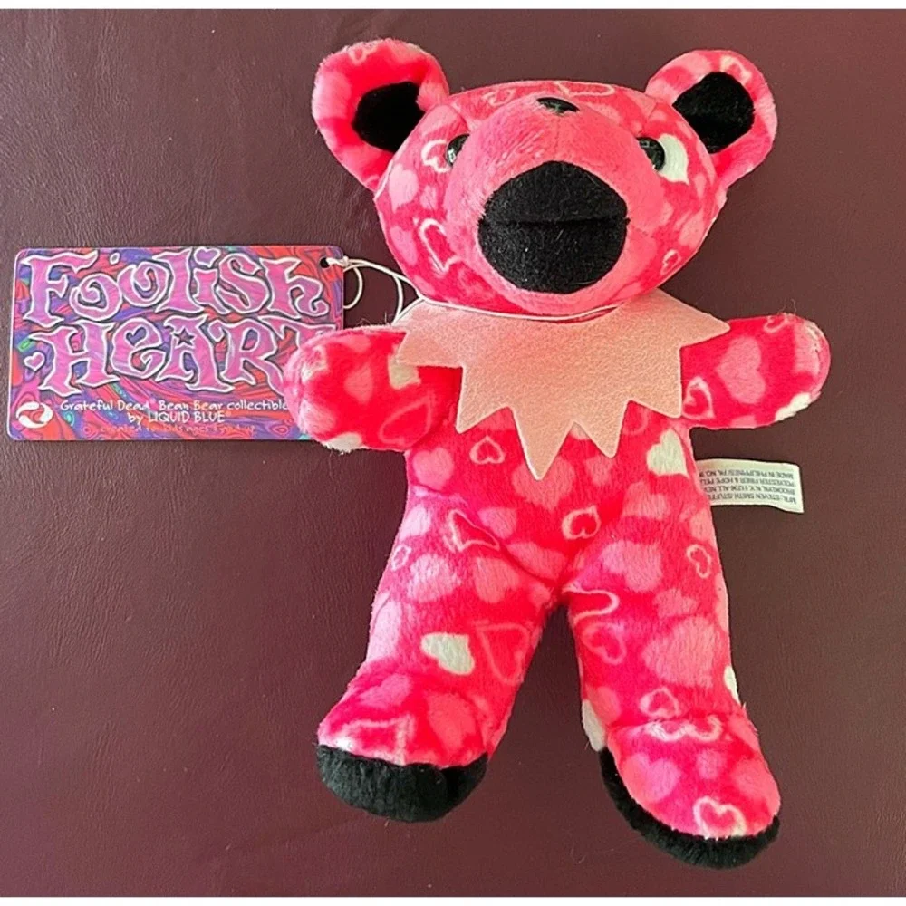Grateful Dead‎ Foolish Heart Beanie Baby By Liquid Blue 8/28/88